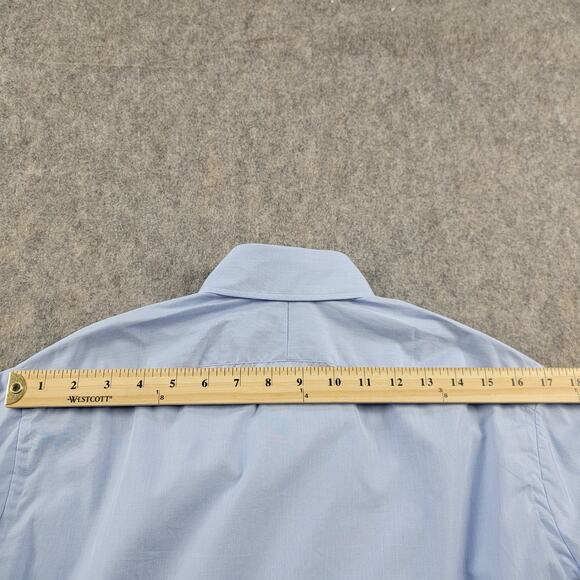 Hamilton Shirt Co. x Todd Snyder Dress Shirt size 15 Blue - Picture 6 of 13
